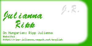 julianna ripp business card